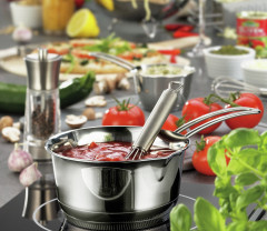 K\u00fcchenprofi K\u00dcCHENPROFI Stielkasserolle COOK silber К=ЧЕНПРОФИ кастрюля ПОВАР