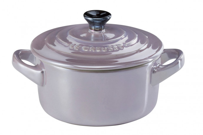 Le Creuset LE CREUSET Mini-Cocotte Bluebell Purple METALLICS lila LE CREUSET Mini-Cocotte Bluebell Фиолетовый МЕТАЛЛИКИ
