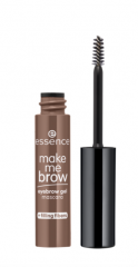 essence cosmetics Augenbrauengel make me brow eyebrow gel mascara Chocolaty Brows 05, Эссенс Гелевая тушь для бровей, №05 шоколадный, 3,8г