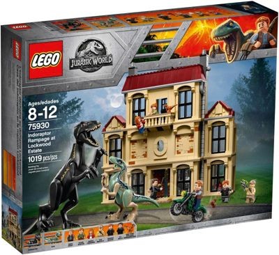LEGO LEGO Jurassic World 75930 Indoraptor-Verwustung des Lockwood Anwesens LEGO Jurassic World 75930 Разрушение Индораптора в поместье Локвуд