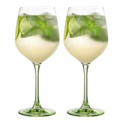 Eisch Eisch Secco Flavoured Hugo Green Glaser im Geschenkkarton Set 2-tlg. / 640 ml Бокалы Eisch Secco Flavored Hugo Green в подарочной упаковке из 2 штук. / 640мл