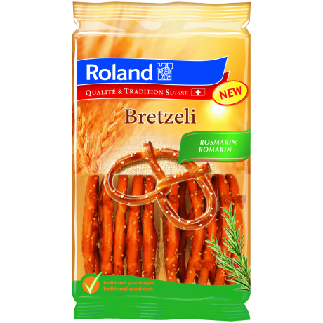 Roland Bretzeli Rosmarin Соленые крендельки с розмарином 100г