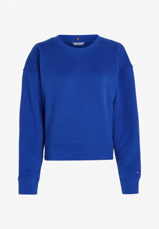 Tommy Hilfiger LOGO EMBROIDERY TERRY Sweatshirt ultra blue LOGO EMBROIDERY TERRY Толстовка ультра синий