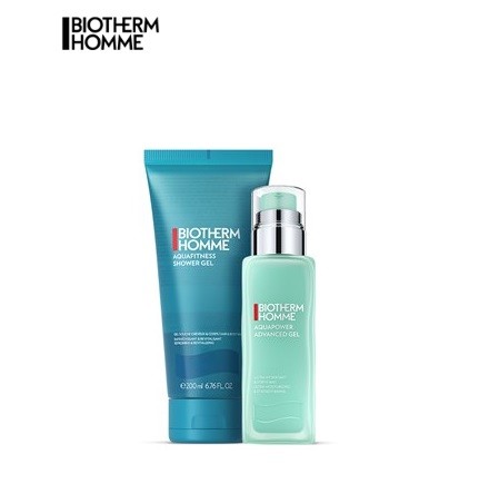 Biotherm Homme Набор: Гель для душа Aquafitness 200 мл + крем-гель для лица Aquapower Advanced 75 мл