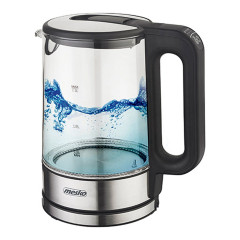 Mesko Mesko Wasserkocher MS 1301B 1,7 Liter, Glas, 1,7 Liter, mit Temperatureinstellung, LED Beleuchtung  Чайник Mesko MS 1301B 1,7 л, стекло, 1,7 л, с регулировкой температуры, светодиодная подсветка