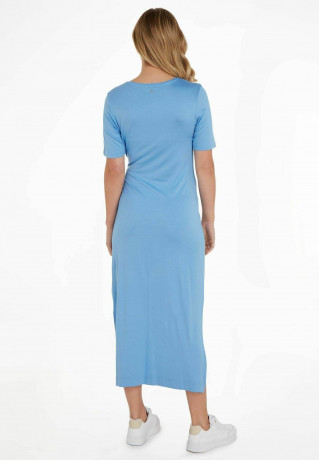 Tommy Hilfiger KNOT MIDI Jersey dress bleu KNOT MIDI Платье из джерси синий