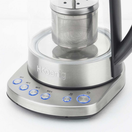 H.Koenig Wasserkocher TI700 Teekocher mit Temperatur-Regelung, 2400 W  Чайник H.Koenig TI700 с регулировкой температуры, 2400 Вт