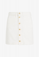 Tommy Hilfiger SKIRT Mini skirt ecru ЮБКА Мини-юбка экрю