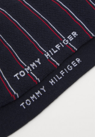 Tommy Hilfiger WOMEN SNEAKER PREPPY 2 PACK Socks navy ЖЕНСКИЕ КРОССОВКИ PREPPY 2 НАБОР Носки военно-морской