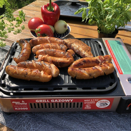 Alpen Camping Alpen Camping Gaskocher 2in1 Gas Kocher Campingkocher + Grillplatte Gasgrill Outdoor Camping Kocher  Газовая плита Alpen для кемпинга, газовая плита 2-в-1, походная плита + гриль, газовый гриль, уличная походная плита