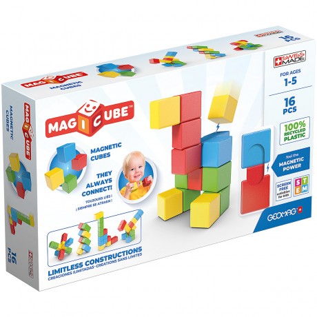 Geomag Geomag Magicube FullColor Recycled Try me 16  Teile Geomag Magicube FullColor Recycled Try me 16 частей
