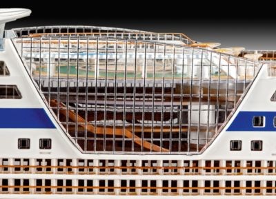 Revell Revell Modellbausatz Cruiser Ship AIDA im Massstab 1:400 Набор моделей Revell Cruiser Ship AIDA в масштабе 1:400