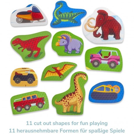 Hakuna Matte Puzzlematte fur Babys – Dinosauriersafari Puzzlematten Детский коврик-пазл