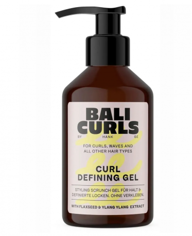 Bali Curls Curl Defining Gel, Гель для кудрявых волос, сильная фиксация и чёткие кудри, без склеивания, анти-фриз, 150 мл