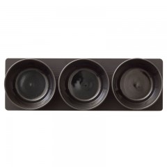 Bitz Bitz Galaxy Black Kabarett Set 4-tlg. 32x11x6 cm Набор кабаре Bitz Galaxy Black из 4 предм. 32x11x6см