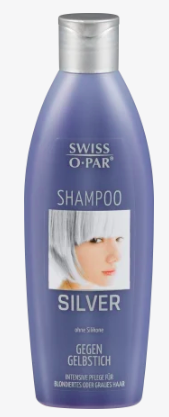Swiss-o-Par Silver, Оттеночный Шампунь для Светлых Волос придает Холодный Оттенок Волосам 250 мл