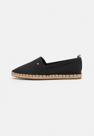 Tommy Hilfiger BASIC FLAT Espadrilles black BASIC FLAT Эспадрильи черный