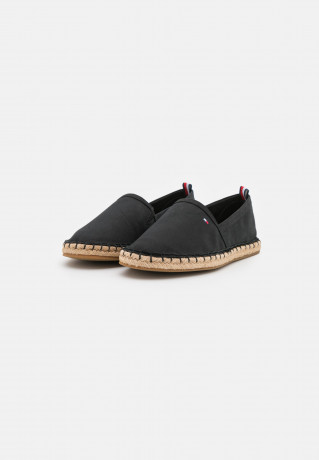 Tommy Hilfiger BASIC FLAT Espadrilles black BASIC FLAT Эспадрильи черный