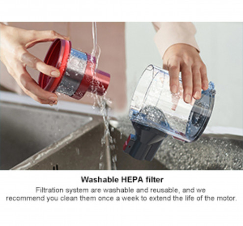 Tocmoc Tocmoc Akku-Hand-und Stielstaubsauger PCare 6 in 1 kabelloser Staubsauger P4, Echtzeit-Leistungsanzeige, 210,00 W, Beutellos, 65000 U/min, 20 kPa/10 kPa, 2 Geschwindigkeiten, 40 min, Doppelzyklon Беспроводной ручной пылесос Tocmoc PCare 6 в 1, бес