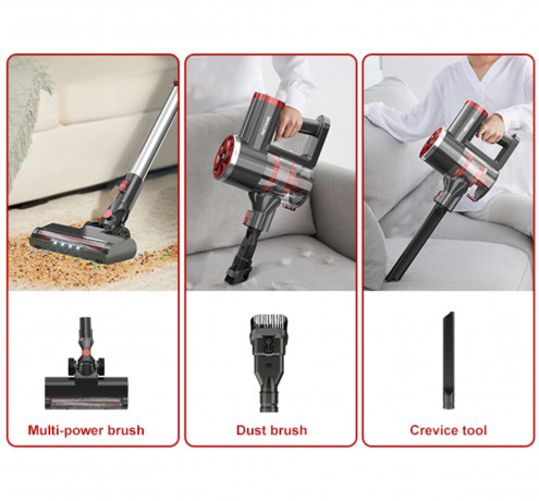 Tocmoc Tocmoc Akku-Hand-und Stielstaubsauger PCare 6 in 1 kabelloser Staubsauger P4, Echtzeit-Leistungsanzeige, 210,00 W, Beutellos, 65000 U/min, 20 kPa/10 kPa, 2 Geschwindigkeiten, 40 min, Doppelzyklon Беспроводной ручной пылесос Tocmoc PCare 6 в 1, бес