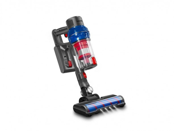 SWISS PRO+ SWISS PRO+ Akku-Bodenstaubsauger Flexibler Staubsauger Beutellos 250W LED Holzboden Teppiche Tierhaare, 250,00 W SWISS PRO+ Беспроводной пылесос с канистрой Гибкий пылесос без мешка 250 Вт со светодиодной подсветкой Деревянные напольные ковры