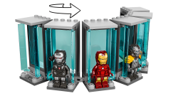 Lego Iron Mans Werkstatt мастерская железного человека