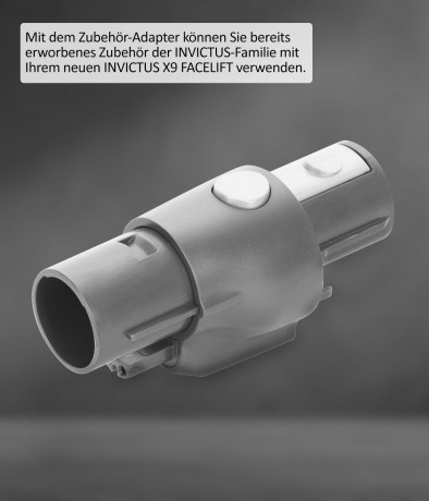 Genius Genius Akku-Hand-und Stielstaubsauger Invictus X9 Facelift Kabellos 12-tlg., Akkustaubsauger Kabellos, Beutellos HEPA 3 Fach Filtersystem, LED Wandhalterung bis zu 55 Min fur Hartboden Teppich Tierhaare  Genius беспроводной ручной пылесос Invictus