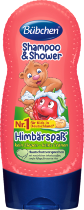 Bübchen Шампунь и гель для душа HimbärSpaß, 230 мл