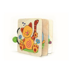 HESS Holzspielzeug Bilderbuch Tiere Деревянные игрушки из книжки с картинками животных