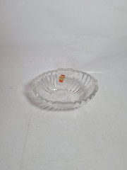 Салатница винтажная Anna Hutte, хрусталь, 19 x 13,5 x 8 см, Германия, 1960-1970гг.