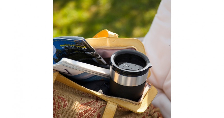 Bestron Bestron ACM112Z , Filtermaschine silber, Edelstahl-Thermobecher  silber Bestron ACM112Z, фильтрующая машина серебристого цвета, термокружка из нержавеющей стали