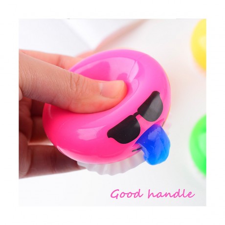 Vetaka Squishy Spielzeug Puking Egg Мягкая игрушка с рвотным яйцом