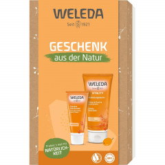 Weleda Geschenkset Bestseller Sanddorn  Подарочный набор бестселлер облепиха