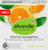 alverde NATURKOSMETIK festes Shampoo mit Mandarine-Basilikum-Duft Твердый шампунь с ароматом мандарина и базилика, 60гр