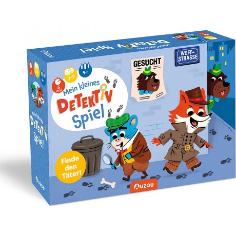 AUZOU Mein kleines Detektiv-Spiel Моя маленькая детективная игра