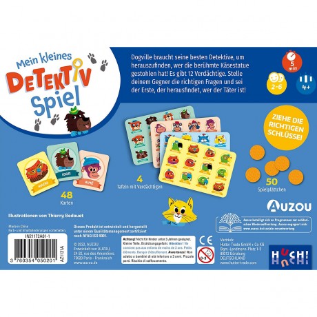 AUZOU Mein kleines Detektiv-Spiel Моя маленькая детективная игра