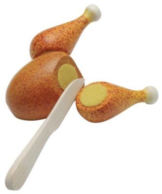 ERZI Spiellebensmittel Grillhahnchen zum Schneiden Курица-гриль для нарезки