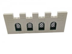 LEGO Lego MOC Mittelalter Fenster Mauer Ritter Burg - weiss  - 54 Teile - neu Lego MOC средневековая оконная стена рыцарский замок - белый - 54 детали - новый