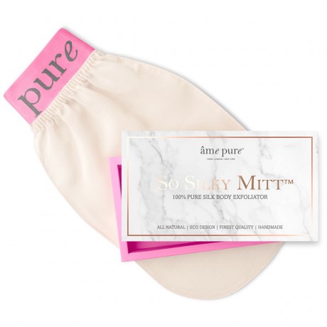 ame pure So Silky Mitt | 100% Reine Seide  Такая шелковистая рукавица | 100% чистый шелк