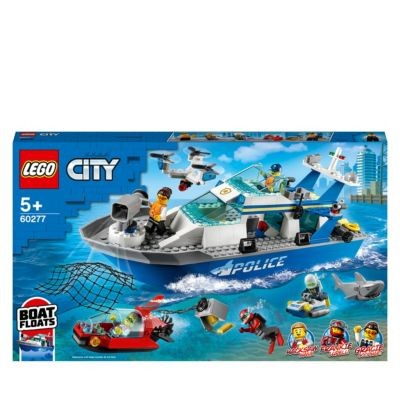 LEGO City Polizeiboot Городской полицейский катер