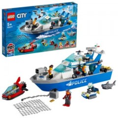 LEGO City Polizeiboot Городской полицейский катер