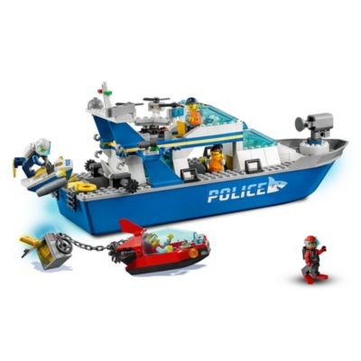 LEGO City Polizeiboot Городской полицейский катер