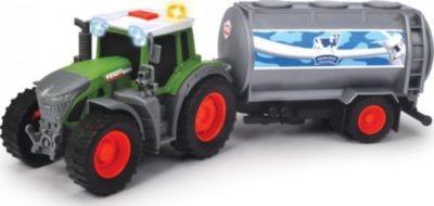 Dickie Toys Dickie Toys Traktor Fendt Milk Machine mit Anhanger Трактор Dickie Toys Fendt Milk Machine с прицепом
