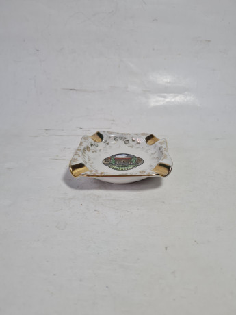 Пепельница винтажная Plankenhammer Floss Bavaria, фарфор, 8 х 2 см, Германия, 1970-80гг.