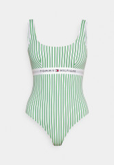 Tommy Hilfiger ONE PIECE PRINT Swimsuit lime ONE PIECE PRINT Купальник лайм