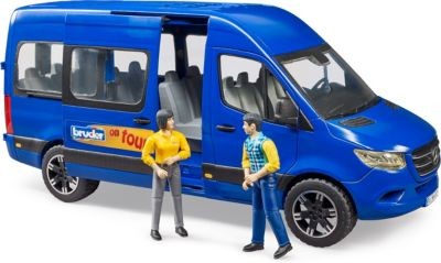 Bruder MB Sprinter Transfer mit Fahrer und Fahrgast Трансфер MB Sprinter с водителем и пассажиром