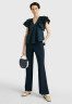 Tommy Hilfiger RUFFLED REGULAR FIT  Blouse desert sky Блуза REGULAR FIT С РЯБЯМИ небо пустыни