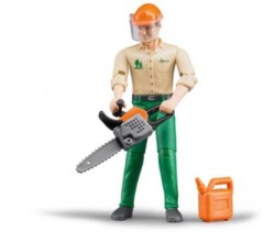 Bruder Bruder 60030 Profi-Serie bworld Forstarbeiter mit Zubehor 1:16 Bruder 60030 профессиональная серия bworld лесные рабочие с принадлежностями 1:16