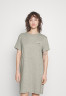 Tommy Hilfiger SHORT SLEEVE T-SHIRT DRESS Nightie light grey heather ПЛАТЬЕ-ФУТБОЛКА С КОРОТКИМ РУКАВОМ Nightie светло-серый вереск