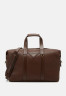Tommy Hilfiger PREMIUM LEATHER DUFFLE UNISEX Weekend bag dark chestnut КОЖАНАЯ СУМКА PREMIUM UNISEX Сумка выходного дня темно-каштановый